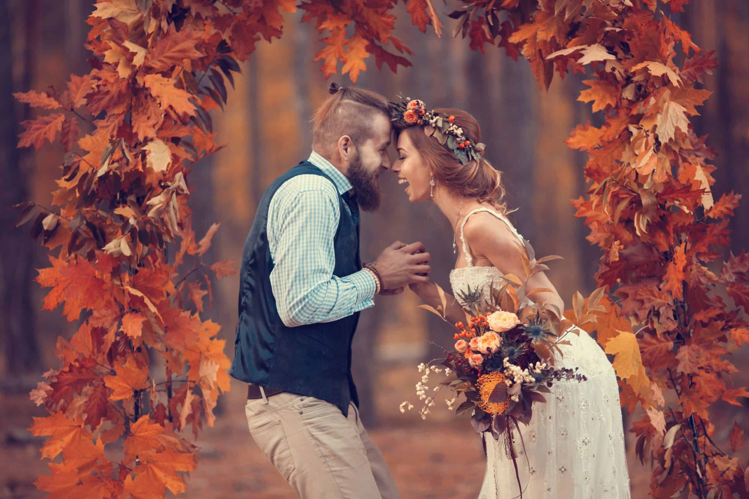 Celebrate the changing season at your autumn wedding